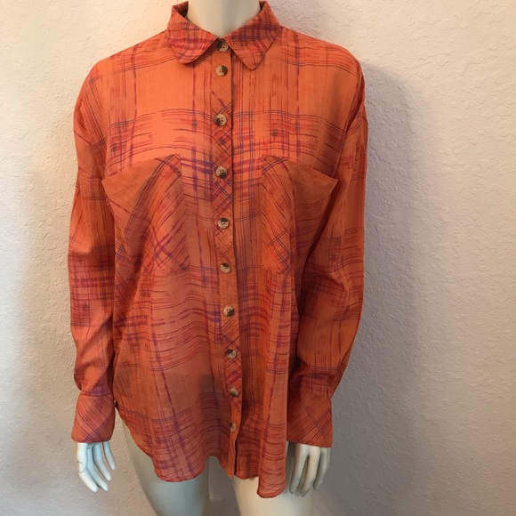 Free People Shore Vibes Button Down Shirt - Picture 7 of 16